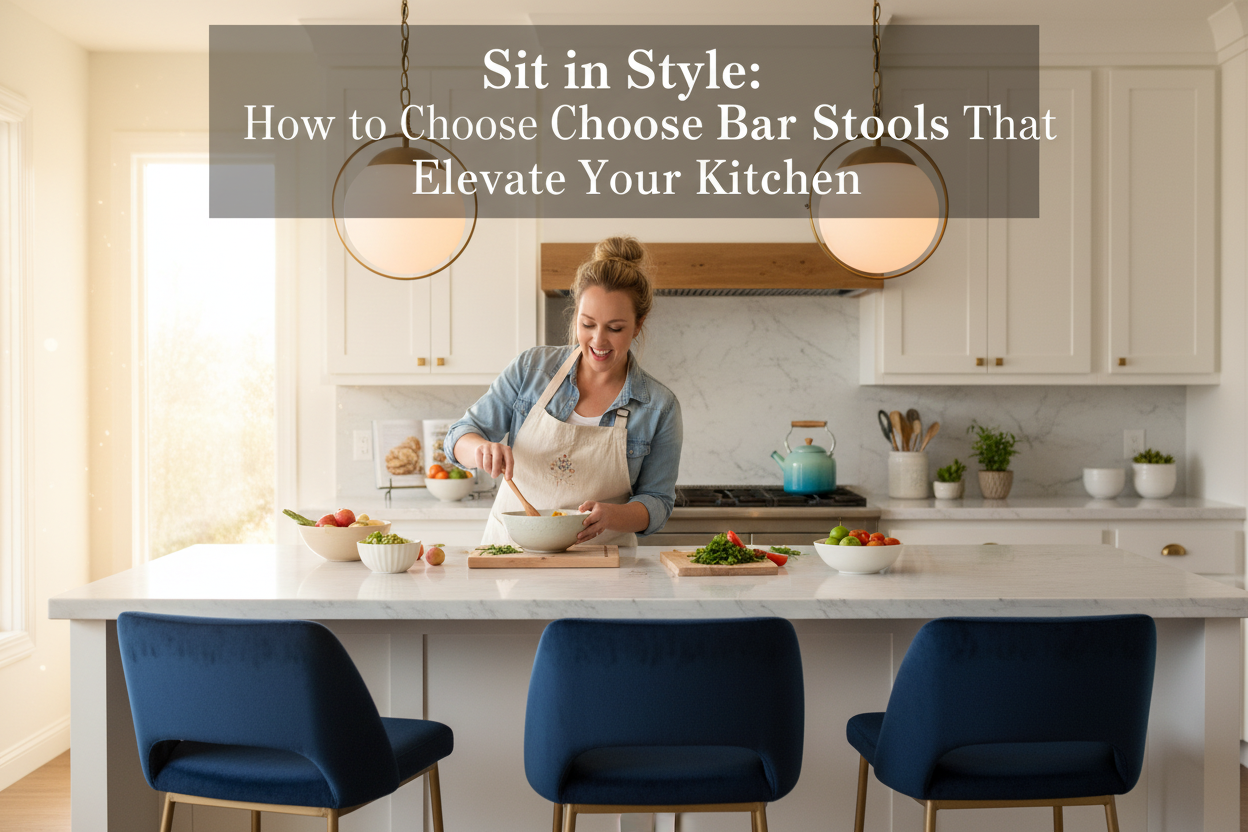 Sit in Style: How to Choose Bar Stools That Elevate Your Kitchen