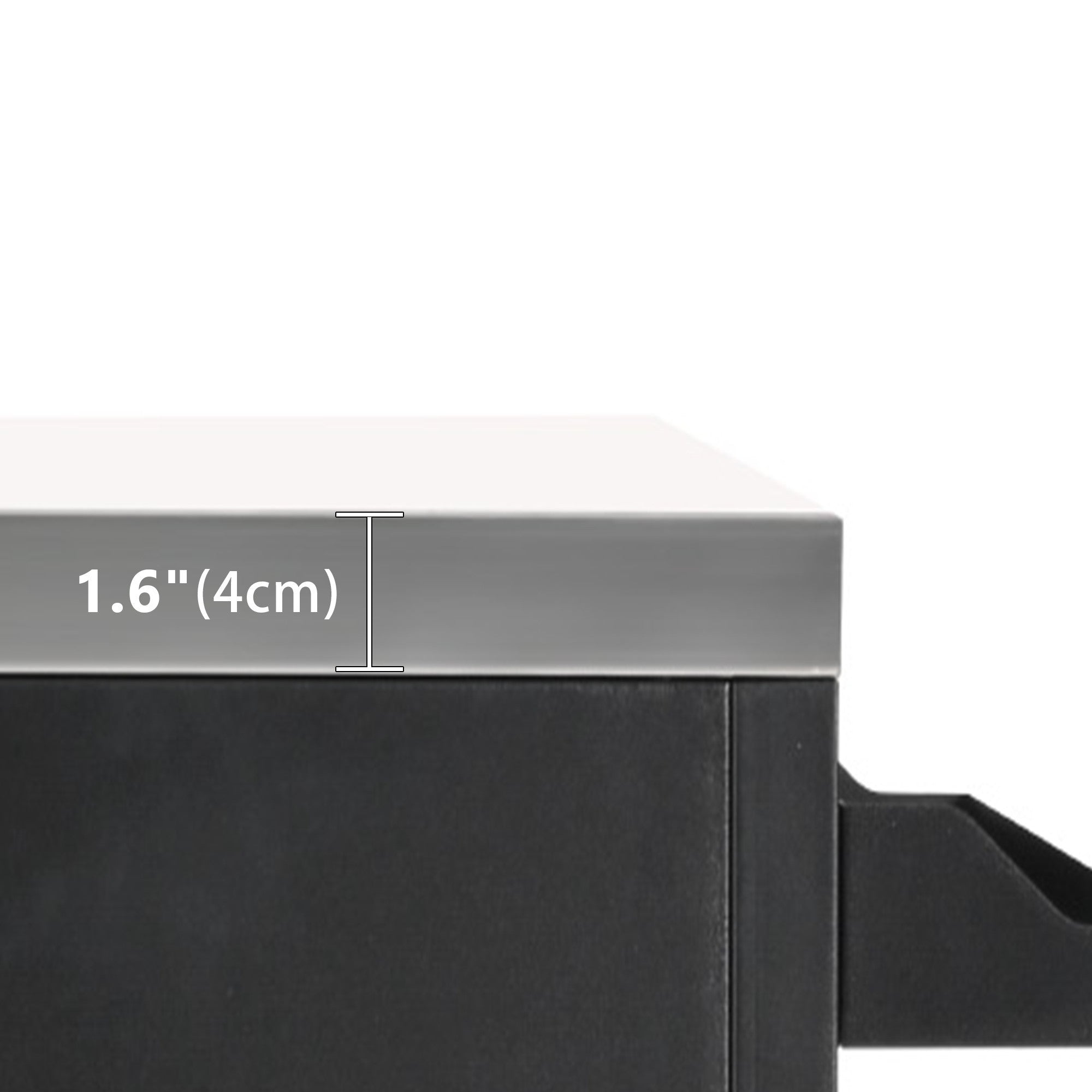 K&K 55.5' Outdoor Kitchen Island with 304 Stainless Steel Sink