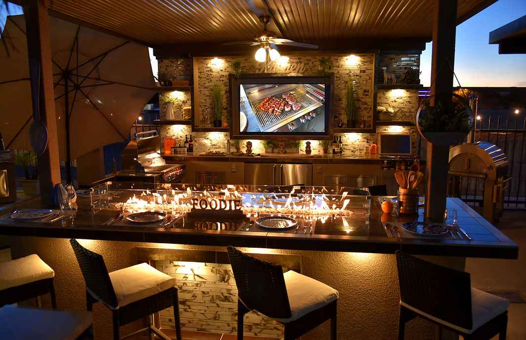 KoKoMo Montego Outdoor Kitchen BBQ Island – Stylish Built-In Grill Island for Patios