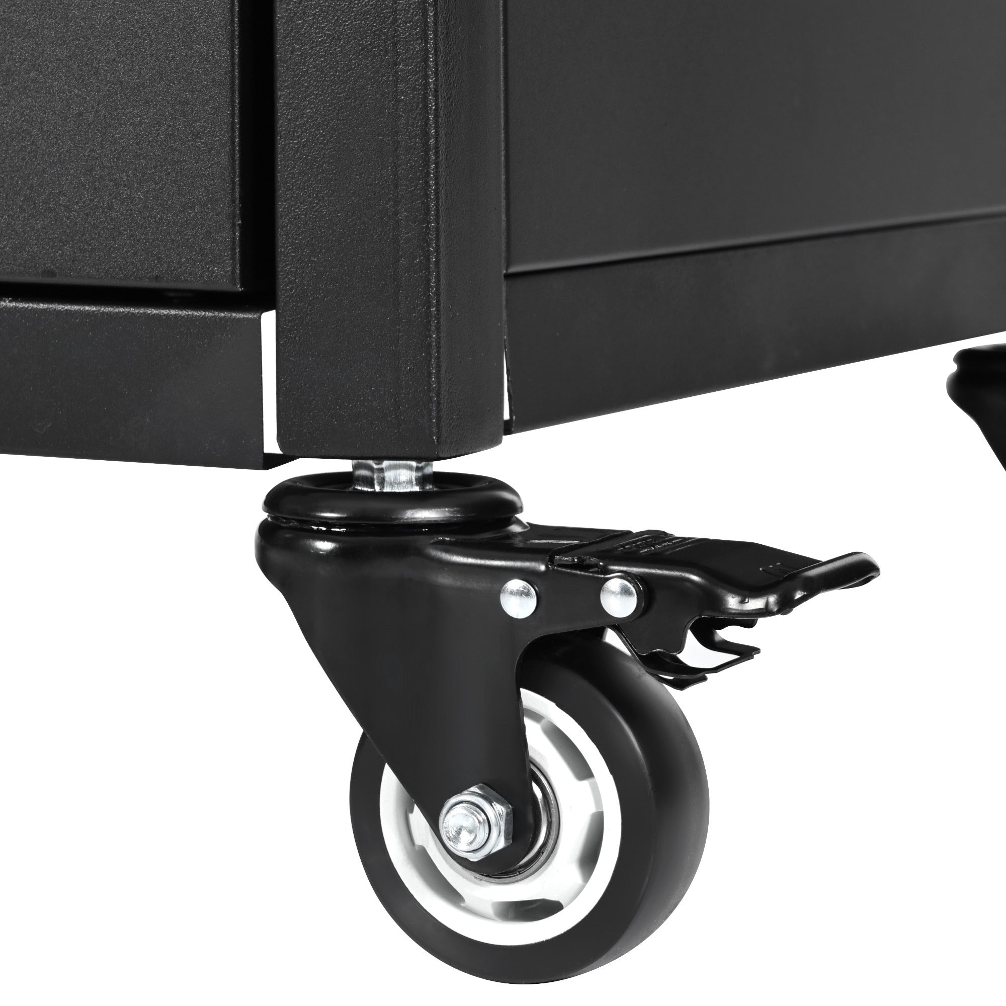 K&K 54.5' Outdoor Kitchen Island with Stainless Steel Tabletop and Storage