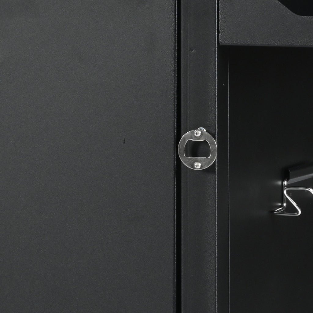 K&K 55.5' Outdoor Kitchen Island with 304 Stainless Steel Sink