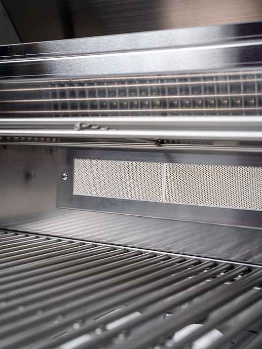 KoKoMo 7' Outdoor Kitchen Island with Grill – Built-In 32” Grill + Fridge