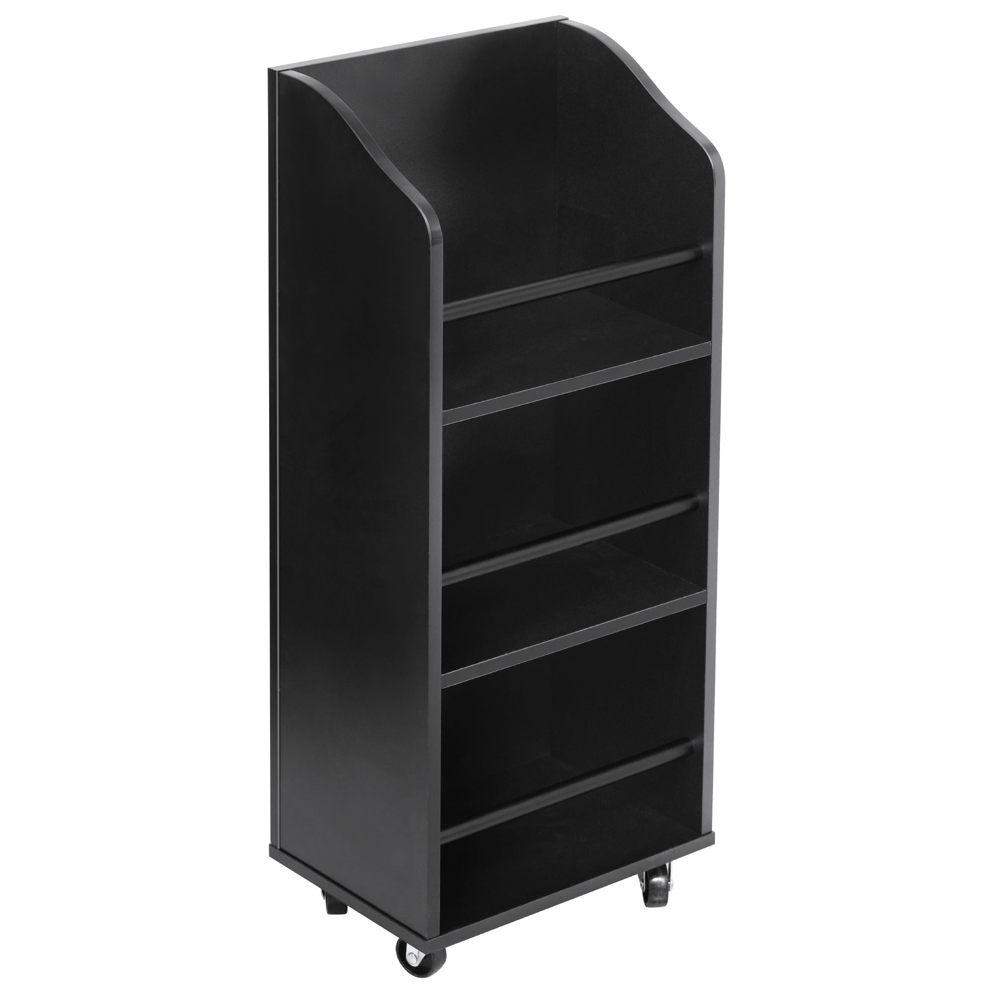 K&K 47.2' Farmhouse Kitchen Island with Drop Leaf, Kitchen Storage Island with Removable Side Racks, Two Drawers, Rolling Kitchen Cart on Wheels with Towel Rack, for Home, Kitchen, Dining Room, Black