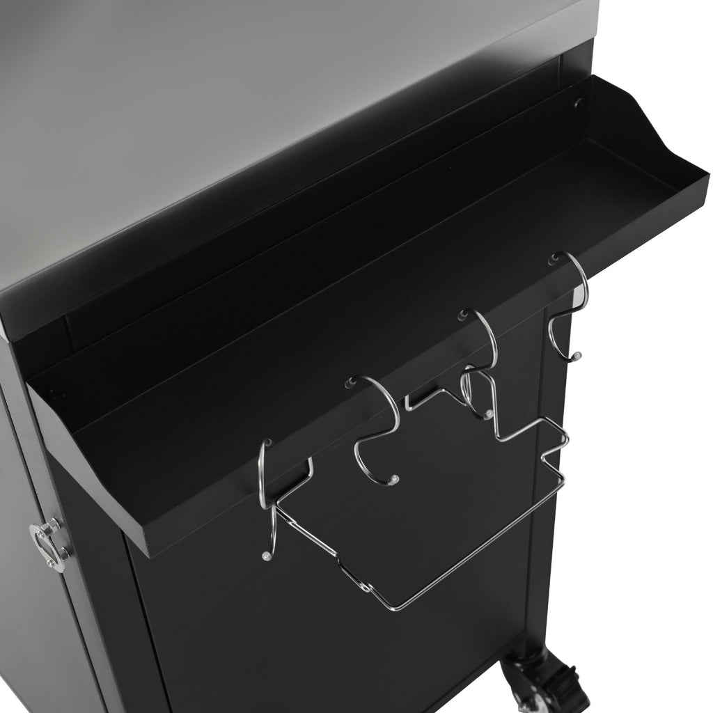 K&K 55.5' Outdoor Kitchen Island with 304 Stainless Steel Sink