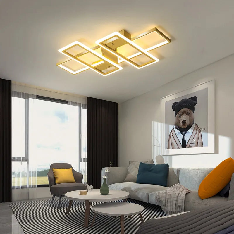 DecorBites™ LED Ceiling Chandelier Modern Home Decor Lighting Fixture