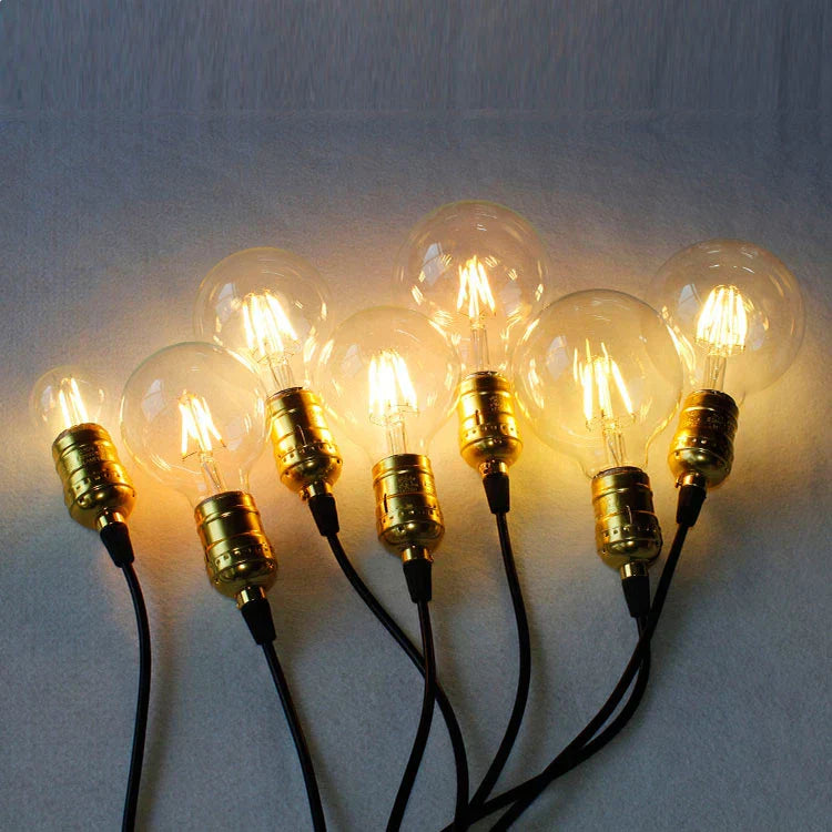 DecorBites™ LED Filament Bulbs: Ultra Bright E27 4W-8W Edison Lamp Bulbs for Pendant Home Lighting