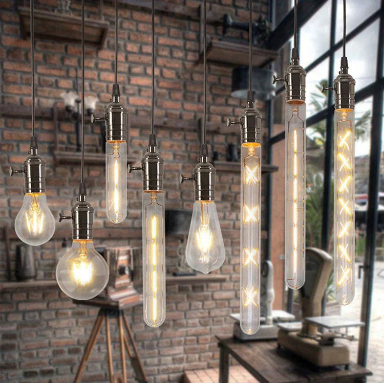 DecorBites™ LED Filament Bulbs: Ultra Bright E27 4W-8W Edison Lamp Bulbs for Pendant Home Lighting