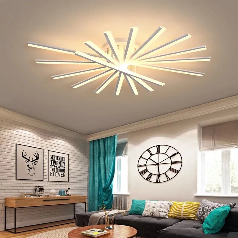DecorBites™ LED Ceiling Chandelier Indoor Lighting Living Room Bedroom Hall Aisle Lustre Fixture