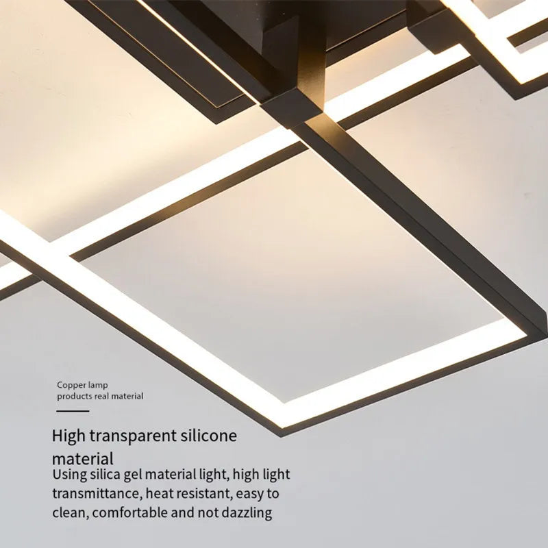 DecorBites™ LED Ceiling Chandelier Modern Home Decor Lighting Fixture