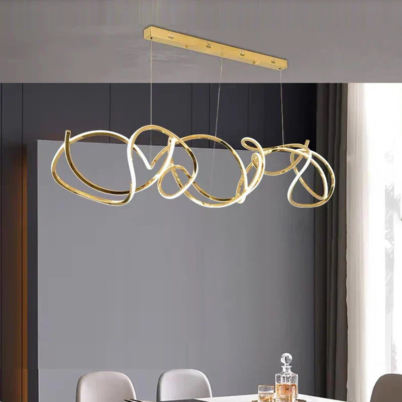 DecorBites™ LED Pendant Chandeliers for Dining and Living Room Decor