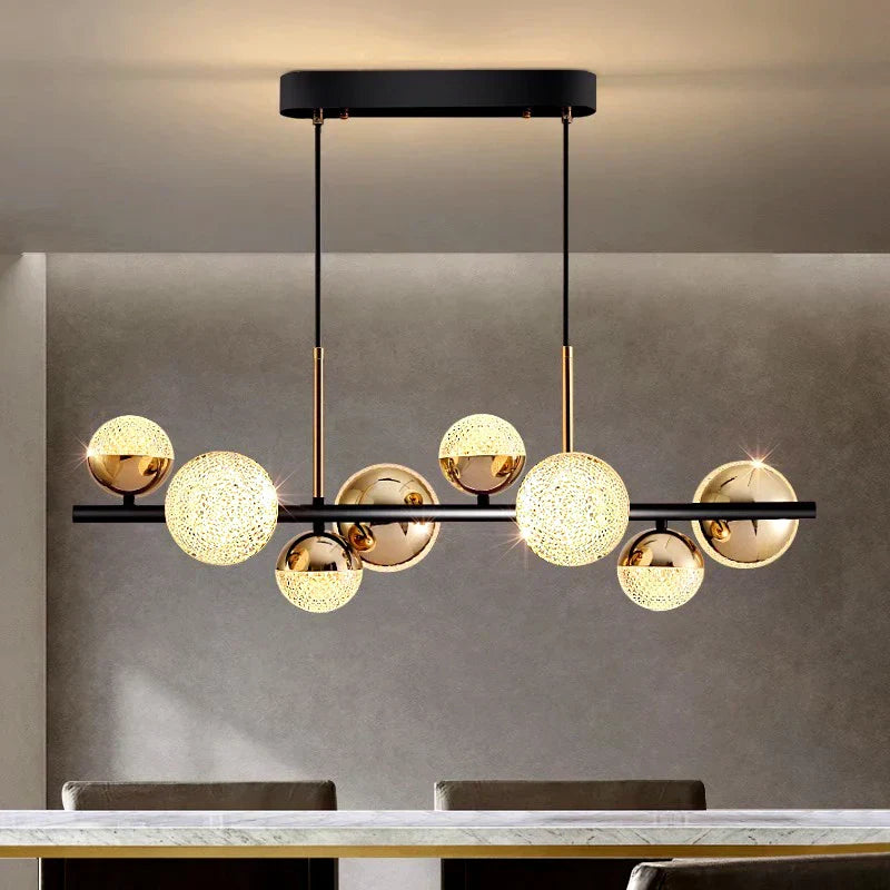 DecorBites™ LED Pendant Chandelier Light for Modern Living and Dining Room Decor