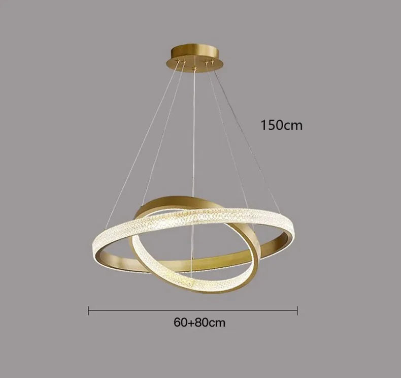 DecorBites™ LED Pendant Chandeliers for Modern Living Room and Dining Room