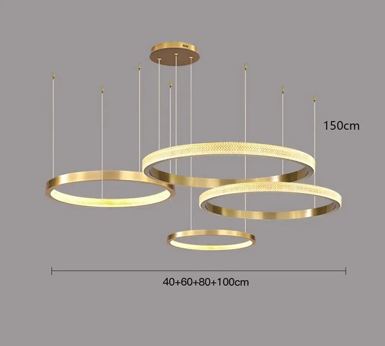 DecorBites™ LED Pendant Chandeliers for Modern Living Room and Dining Room