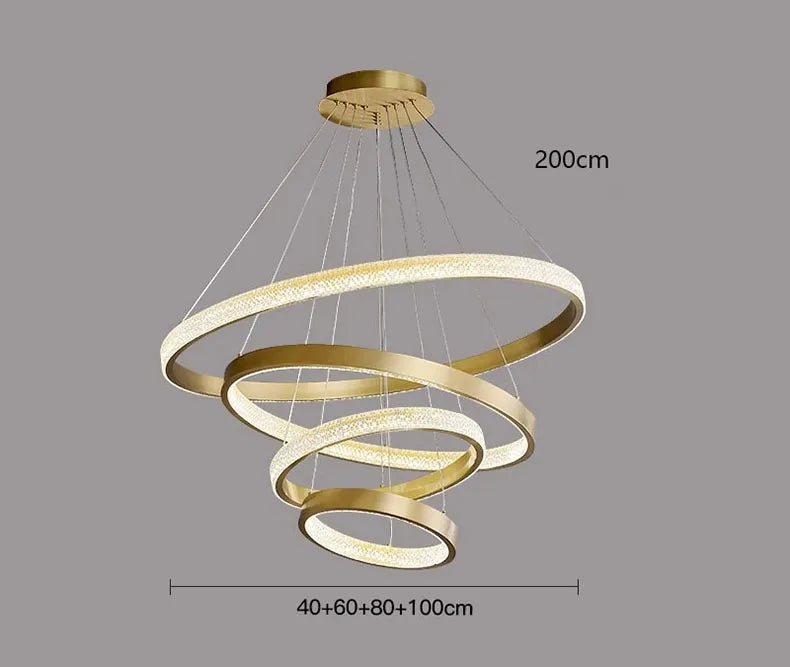 DecorBites™ LED Pendant Chandeliers for Modern Living Room and Dining Room