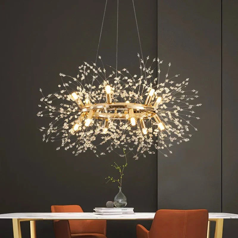DecorBites™ LED Pendant Chandeliers for Modern Living and Dining Room Decor