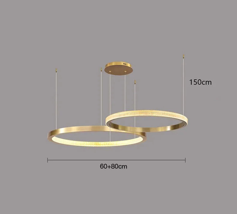 DecorBites™ LED Pendant Chandeliers for Modern Living Room and Dining Room