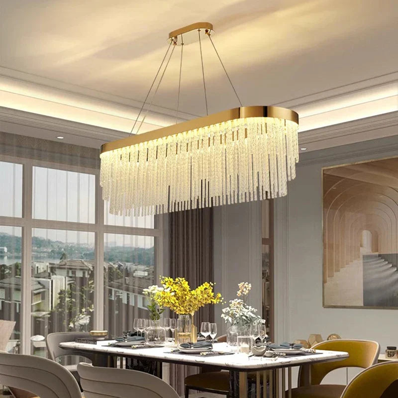 DecorBites™ LED Pendant Chandeliers for Modern Living & Dining Room Lighting