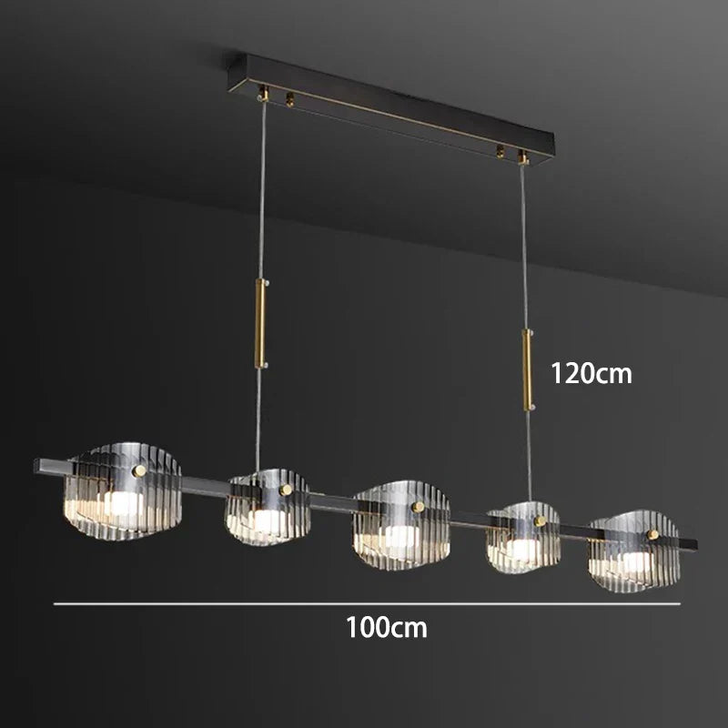 DecorBites™ LED Pendant Chandeliers: Modern Home Decor Lighting for Living & Dining Rooms