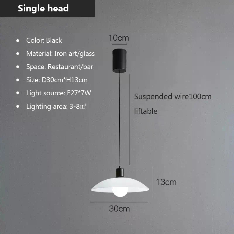 DecorBites™ LED Pendant Chandelier Modern Minimalist Living Bedroom Lighting