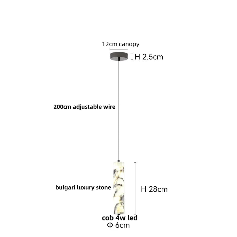 DecorBites™ LED Pendant Lamp Adjustable Wire Globe Hanging Light Fixtures