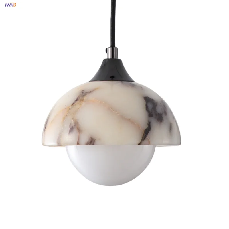 LED Pendant Lamp Adjustable Wire Globe Hanging Light Fixtures