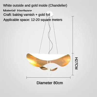 DecorBites™ LED Flying Saucer Chandelier - Modern Ceiling Light for Living Room & Bar