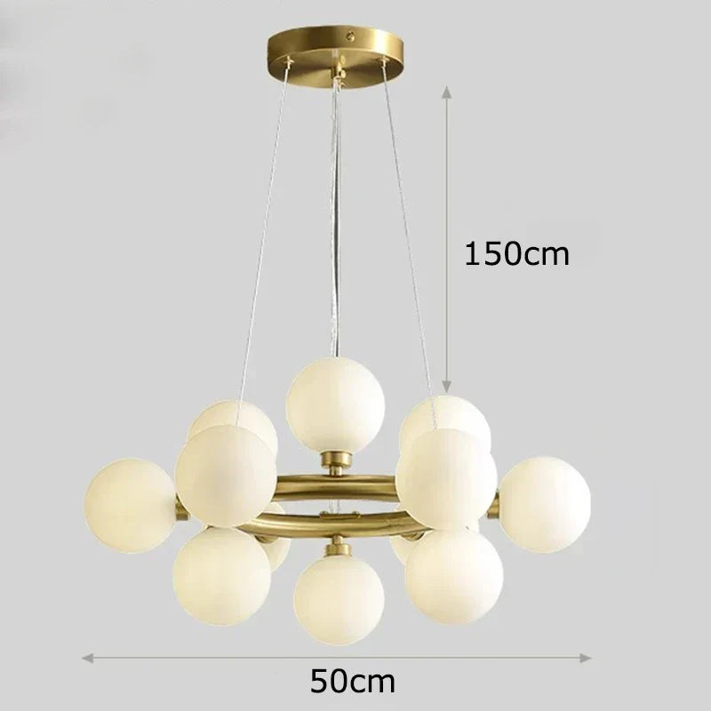 DecorBites™ LED Pendant Chandeliers for Modern Living and Dining Room Lighting