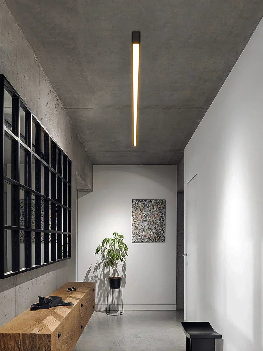 Linear LED Ceiling Light for Living Room Bedroom Aisle Balcony Dining Minimalist Lustre