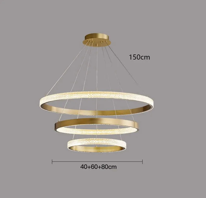 DecorBites™ LED Pendant Chandeliers for Modern Living Room and Dining Room
