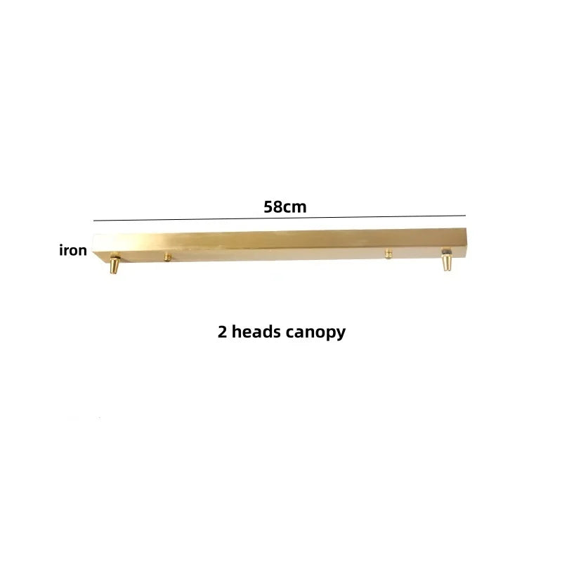 DecorBites™ LED Pendant Lamp Black Iron Wabi Sabi Hanging Light - Yellow Travertine