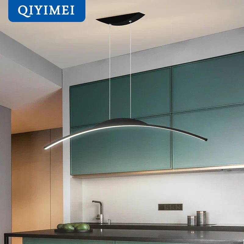 LED Pendant Lamp - Minimalist Hanging Light for Dining Room & Home Decor