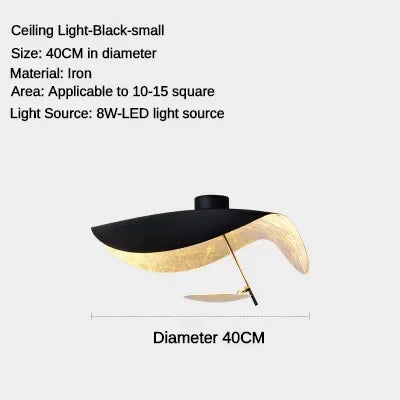 DecorBites™ LED Flying Saucer Chandelier - Modern Ceiling Light for Living Room & Bar