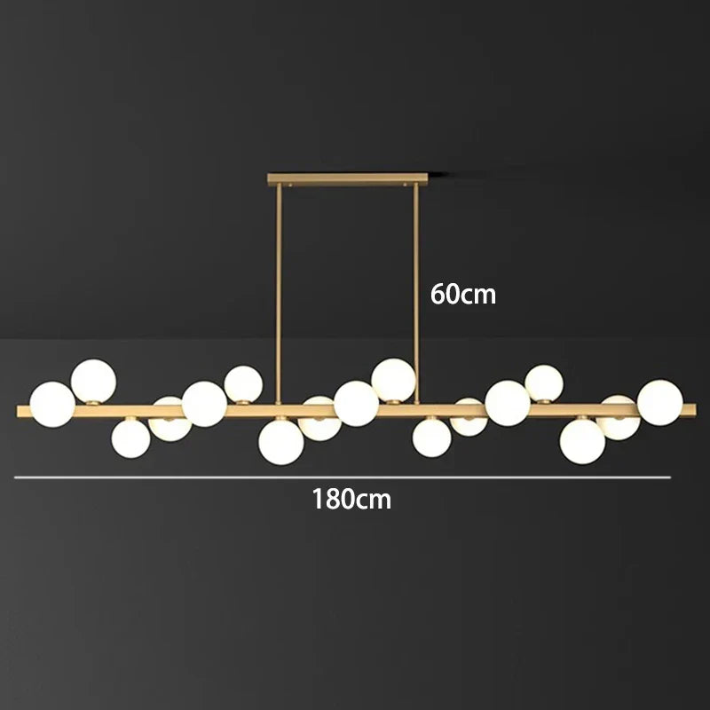 DecorBites™ LED Pendant Chandeliers for Modern Home Decor and Indoor Lighting