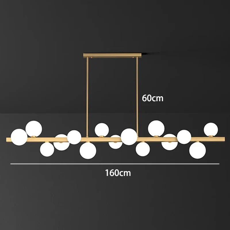 DecorBites™ LED Pendant Chandeliers for Modern Home Decor and Indoor Lighting