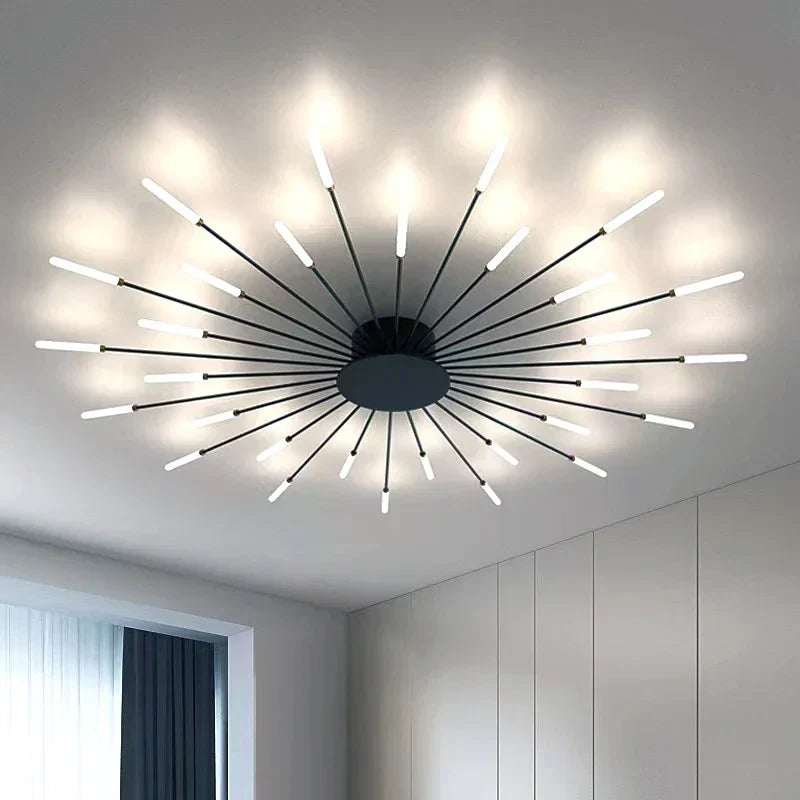 DecorBites™ LED Fireworks Pendant Lamps - Modern Living Room Bedroom Chandelier Lighting