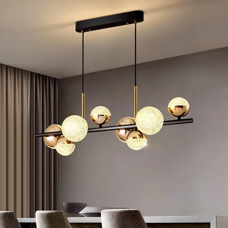 DecorBites™ LED Pendant Chandelier Light for Modern Living and Dining Room Decor