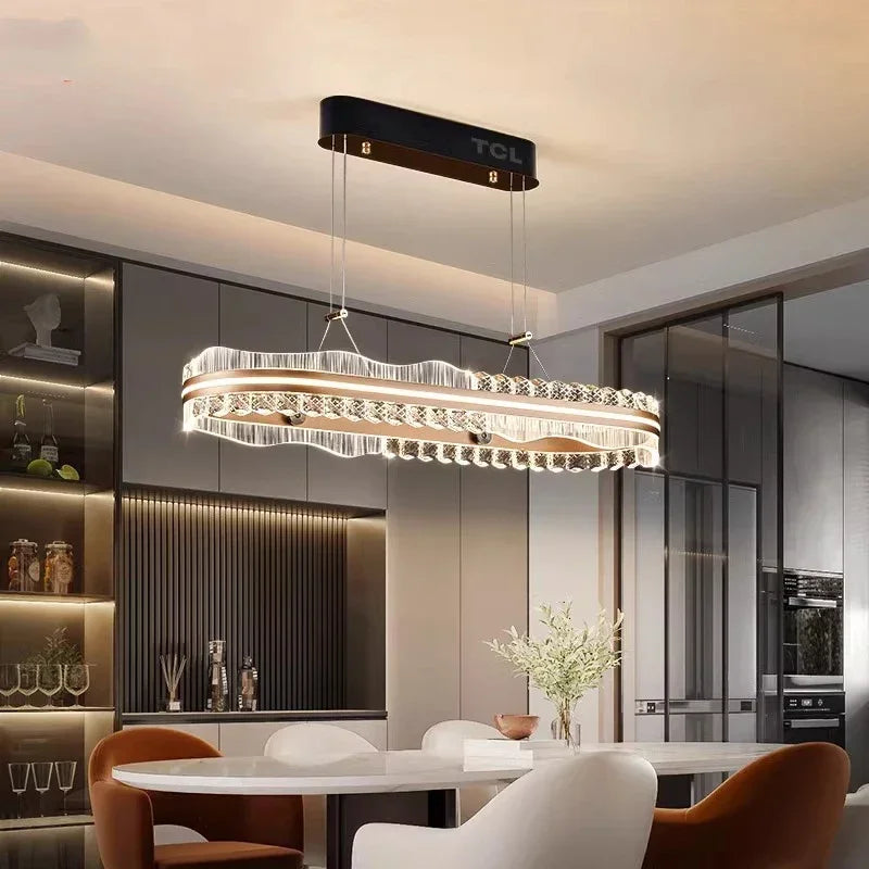 DecorBites™ LED Pendant Chandeliers for Modern Home Decor and Indoor Lighting