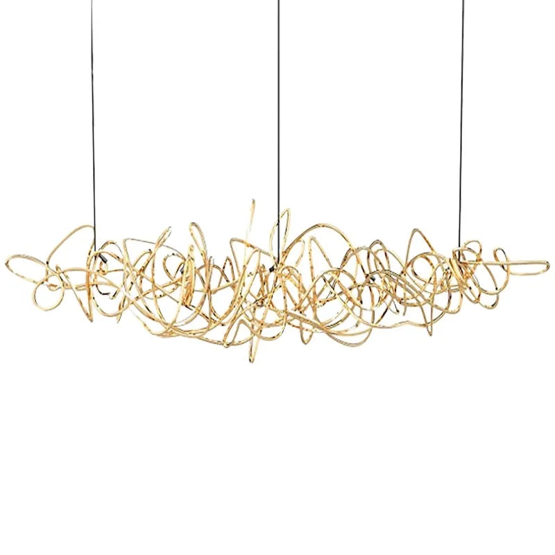 DecorBites™ LED Pendant Chandeliers for Modern Living & Dining Room Lighting