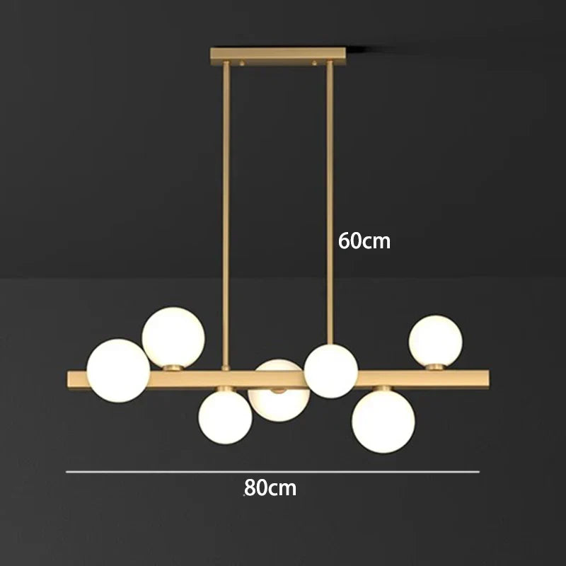 DecorBites™ LED Pendant Chandeliers for Modern Home Decor and Indoor Lighting