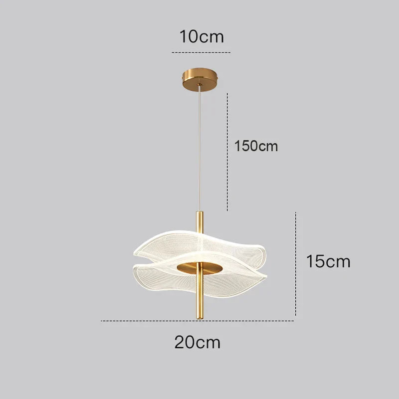 DecorBites™ LED Pendant Lamp - Nordic Style Indoor Lighting Fixture for Home Decor