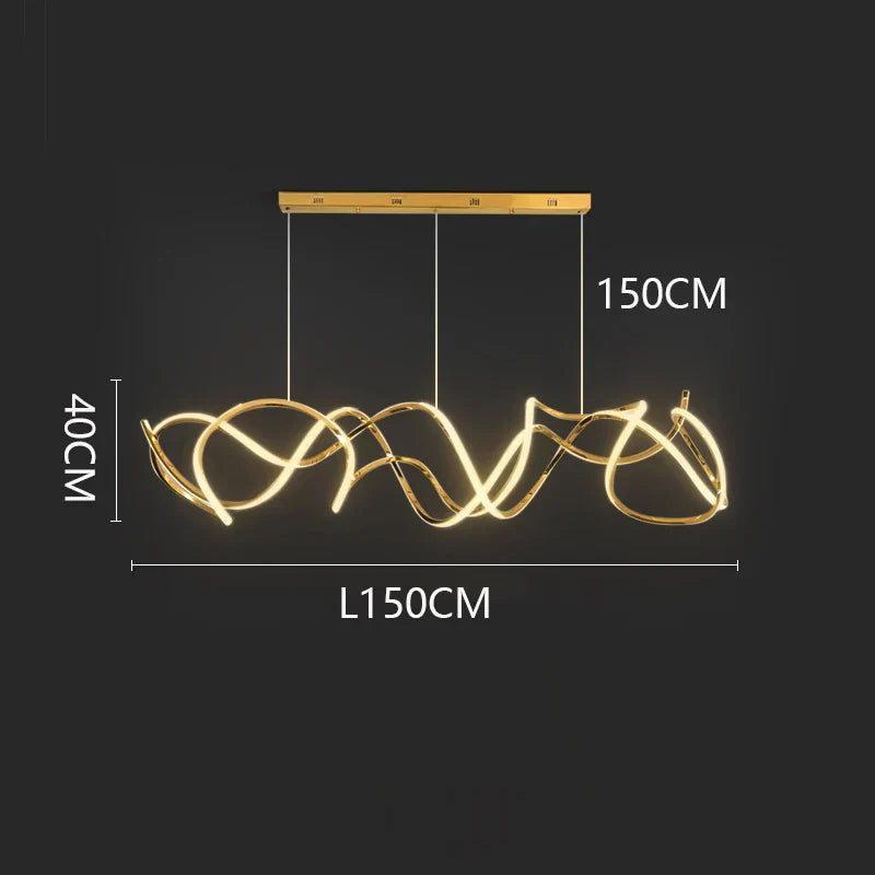 DecorBites™ LED Pendant Chandeliers for Dining and Living Room Decor