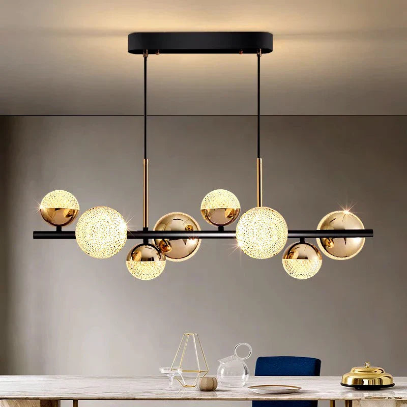 DecorBites™ LED Pendant Chandelier Light for Modern Living and Dining Room Decor