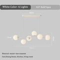 Elegant French White Pendant Lamps - Illuminate Your Dining Table and Kitchen Island with Timeless Charm
