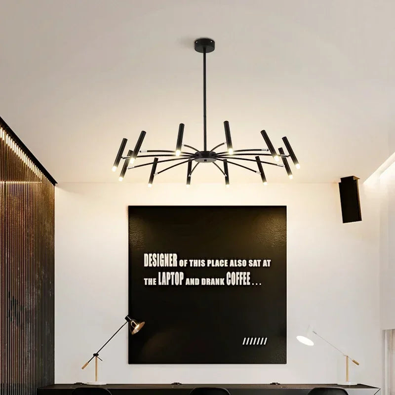 LED Ceiling Chandelier Nordic Living Dining Room Bedroom Lighting Fixture