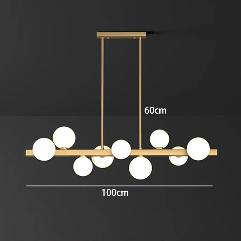 DecorBites™ LED Pendant Chandeliers for Modern Home Decor and Indoor Lighting