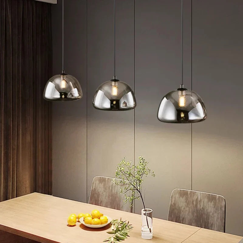 LED Pendant Chandeliers for Modern Living and Dining Room Lighting