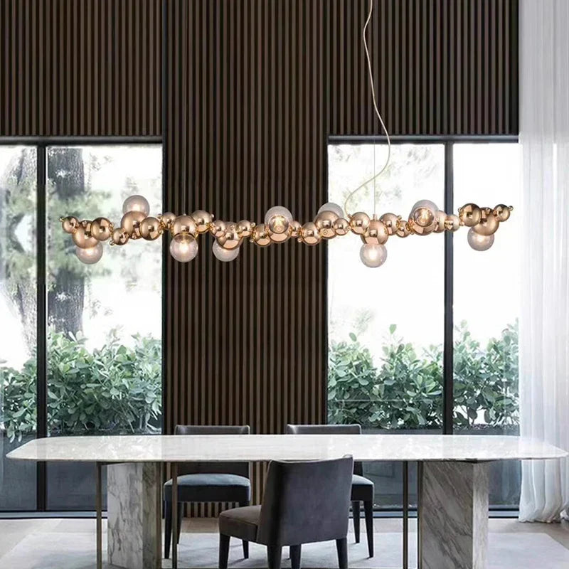 DecorBites™ LED Pendant Chandeliers for Modern Living and Dining Rooms
