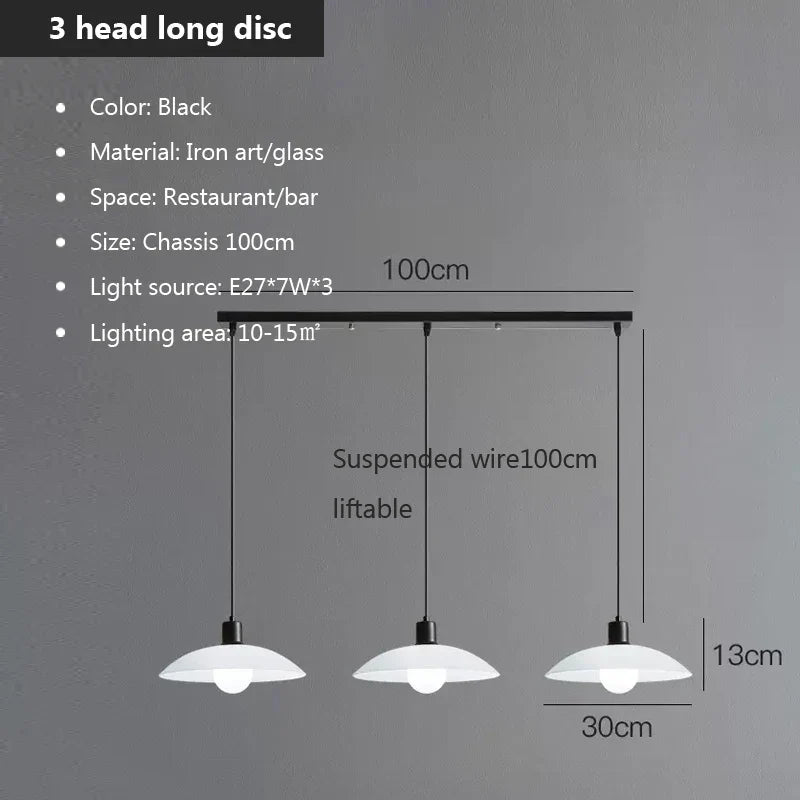 DecorBites™ LED Pendant Chandelier Modern Minimalist Living Bedroom Lighting