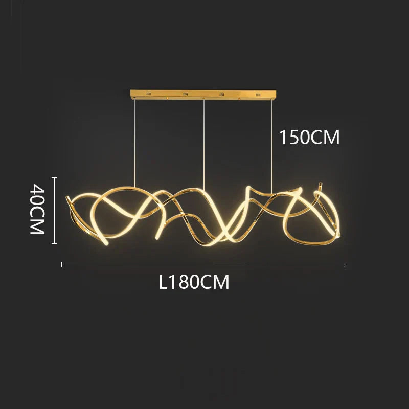 DecorBites™ LED Pendant Chandeliers for Dining and Living Room Decor