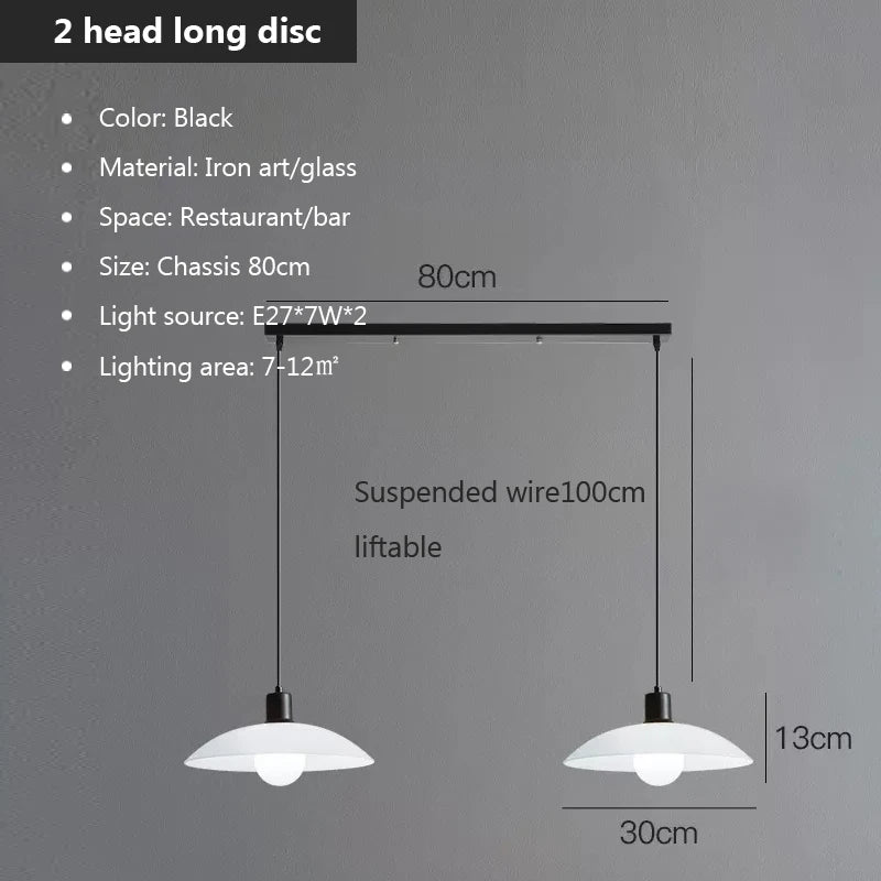DecorBites™ LED Pendant Chandelier Modern Minimalist Living Bedroom Lighting